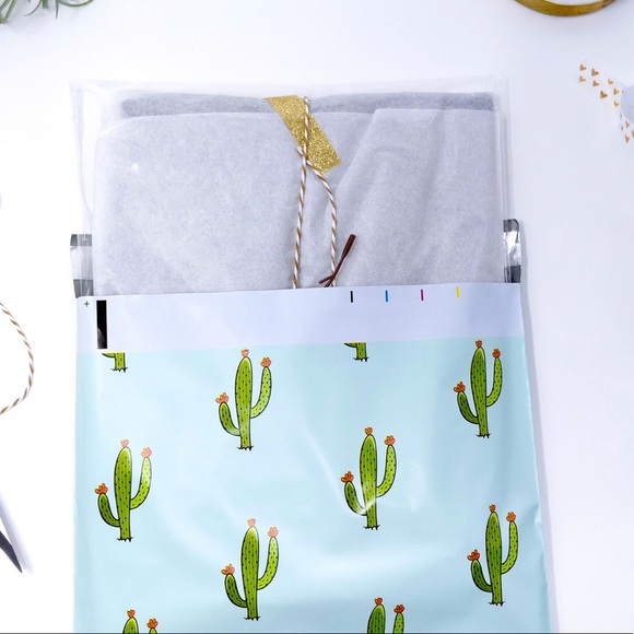 50 6X9 Cactus Green Poly Mailers PRICE IS FIRM - Picture 4 of 6